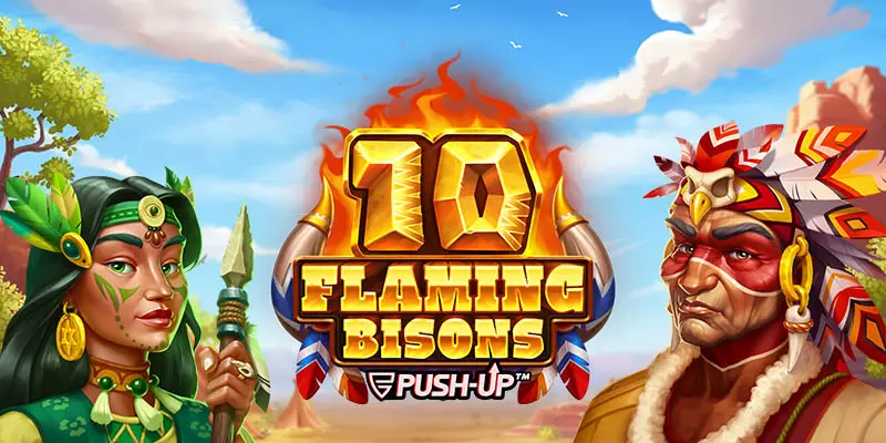 jilihot 10 Flaming Bisons Slot
